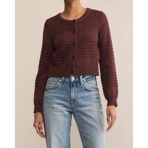 NEW Z SUPPLY between the lines cardigan in sandalwood